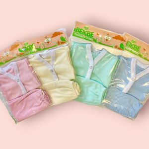 SET BATITA MEDIO OSITO RAYADO