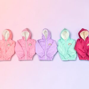 CAMPERA BEBA FORRADA CON CORDERITO TALLE 1 A 5