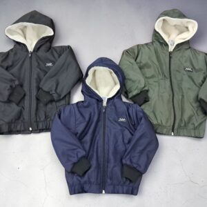 CAMPERA DE BEBE FORRADA CON CORDERITO